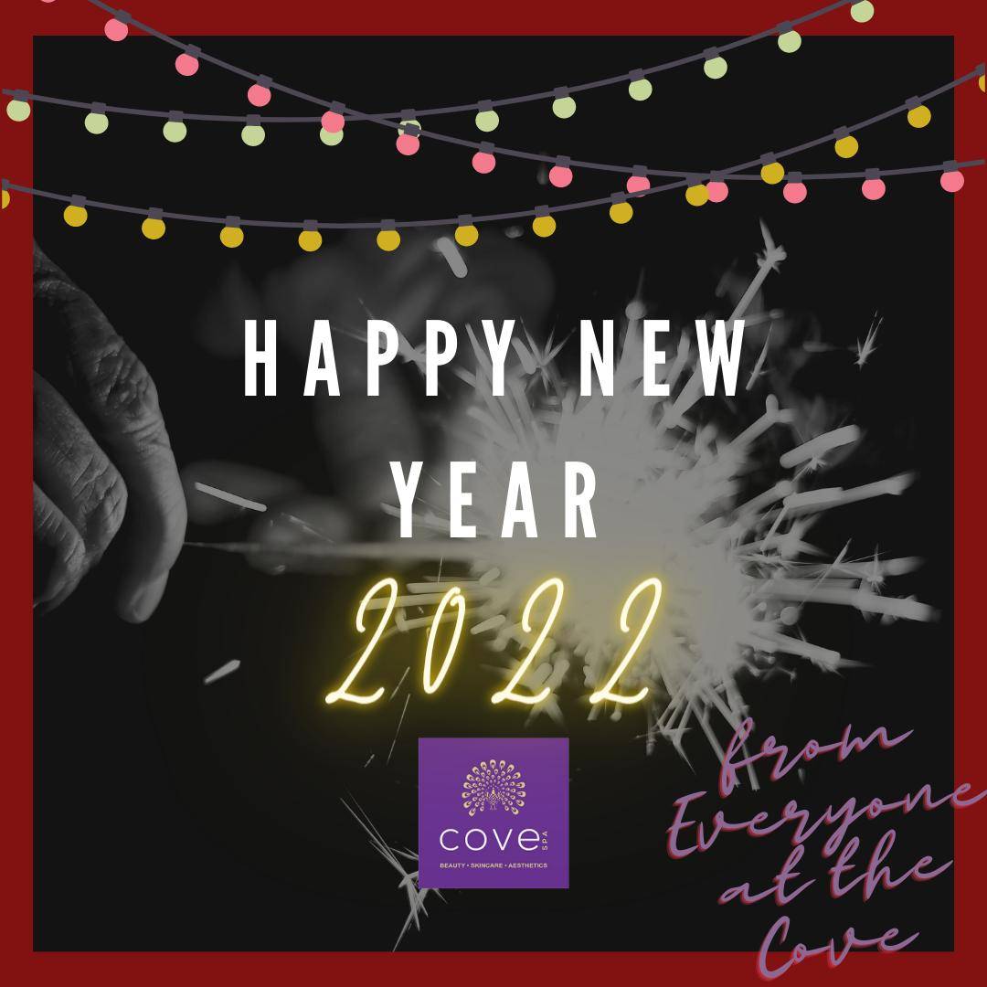 Happy New Year from all at The Cove Spa 🦚