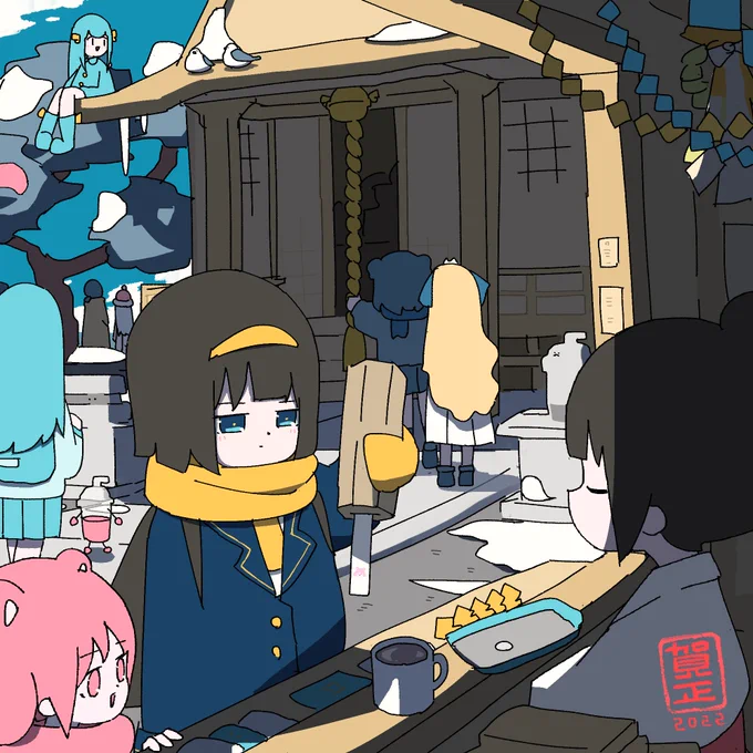 2022あけましておめでとうございます
今年も音楽絵アニメ共々はるまきごはん作品を宜しくお願いします! 