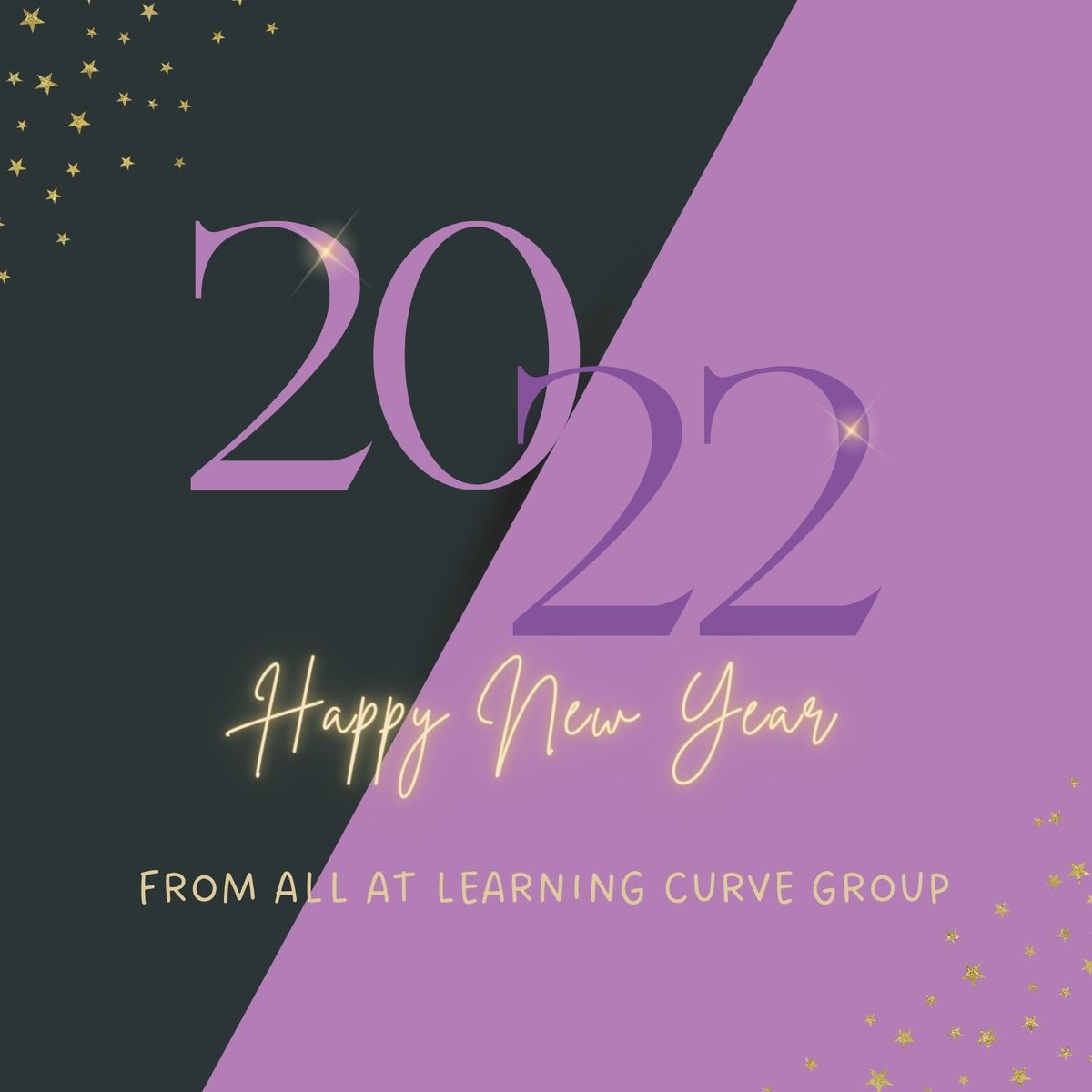 Happy New Year everyone!

This is the beginning of a new year, it is the beginning of anything you want!

We wish you lots of success and happiness for 2022, from all at Learning Curve Group.
