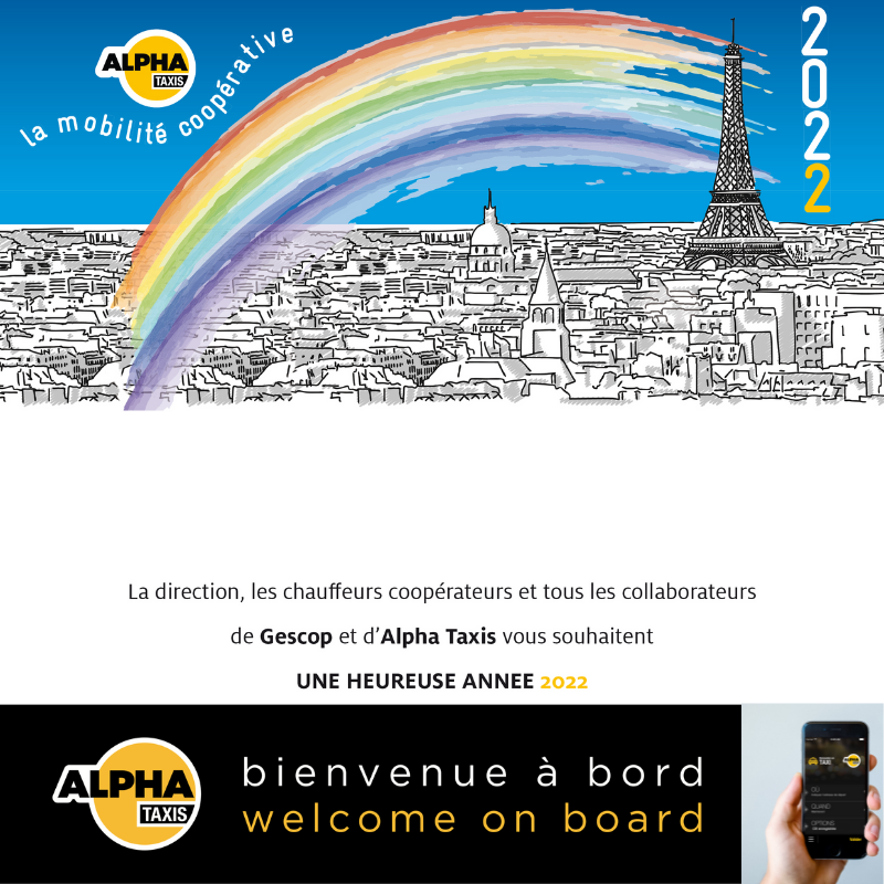 Toutes les équipes d’ALPHA TAXIS vous souhaitent une excellente année 2022.
#bonneannee #newyearseve #taxi #paris #alphataxis #bienvenueabord #welcomeonboard