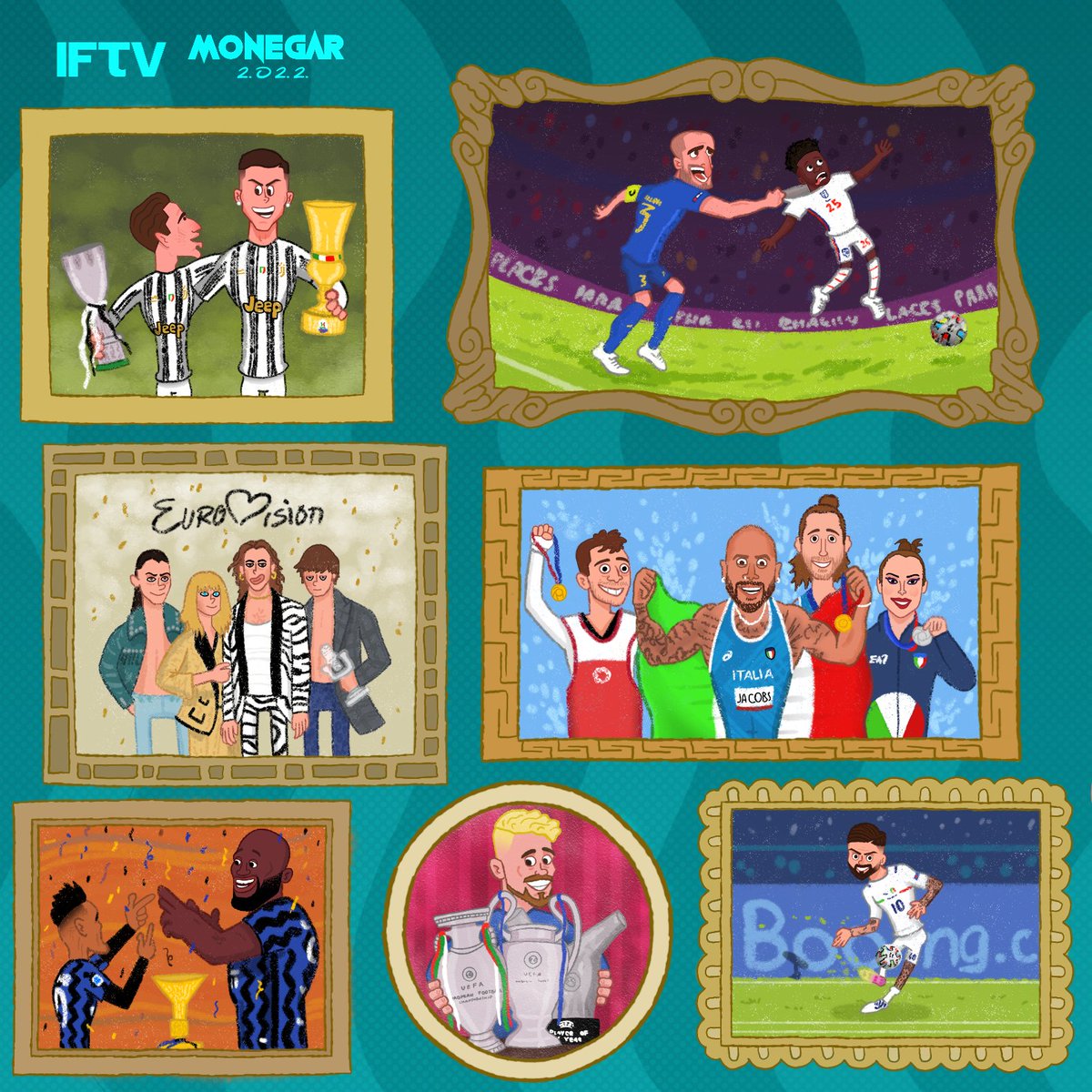 monegar_ir's tweet image. The best moments of 2021 for italia 🔥
#HappyNewYear everyone 👏🎉

#HAPPYNEWYEAR2022 #Italia #euro2020 #Eurovision