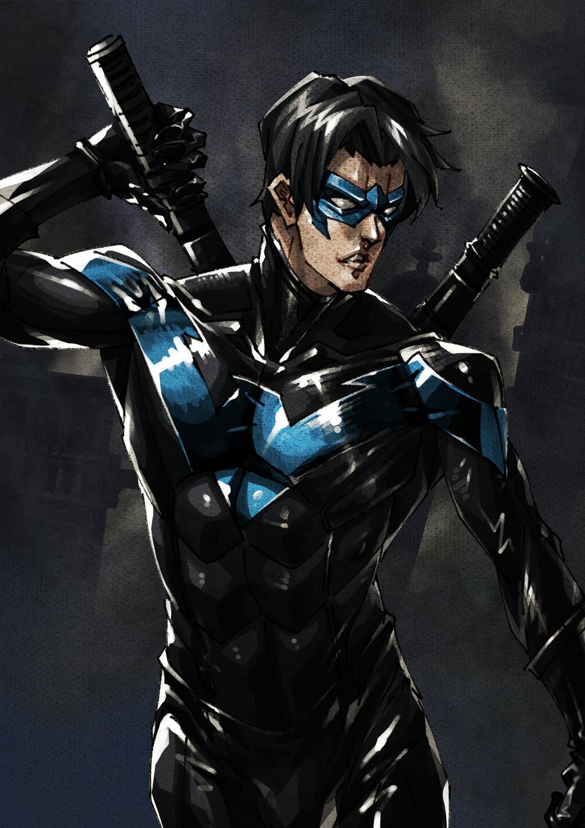 「#Batman #Nightwing 」|PaintedMIKEのイラスト