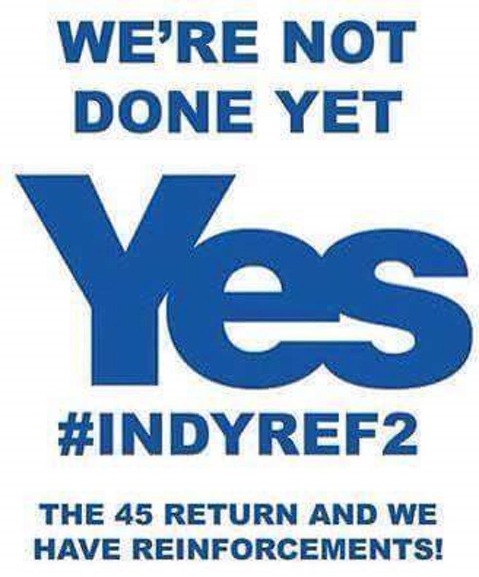 Happy New year to all my Indy Friends.. #ScottishIndependence8 😉