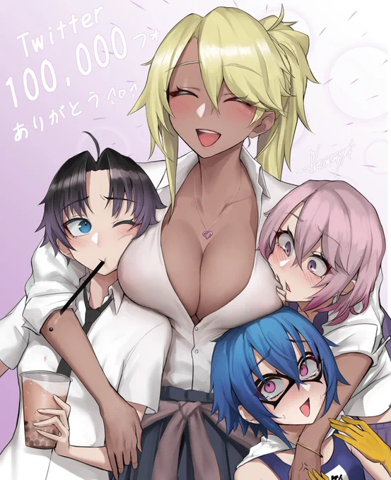 あけましておめでとうございます、そして100000フォに感謝します🥰🎉 