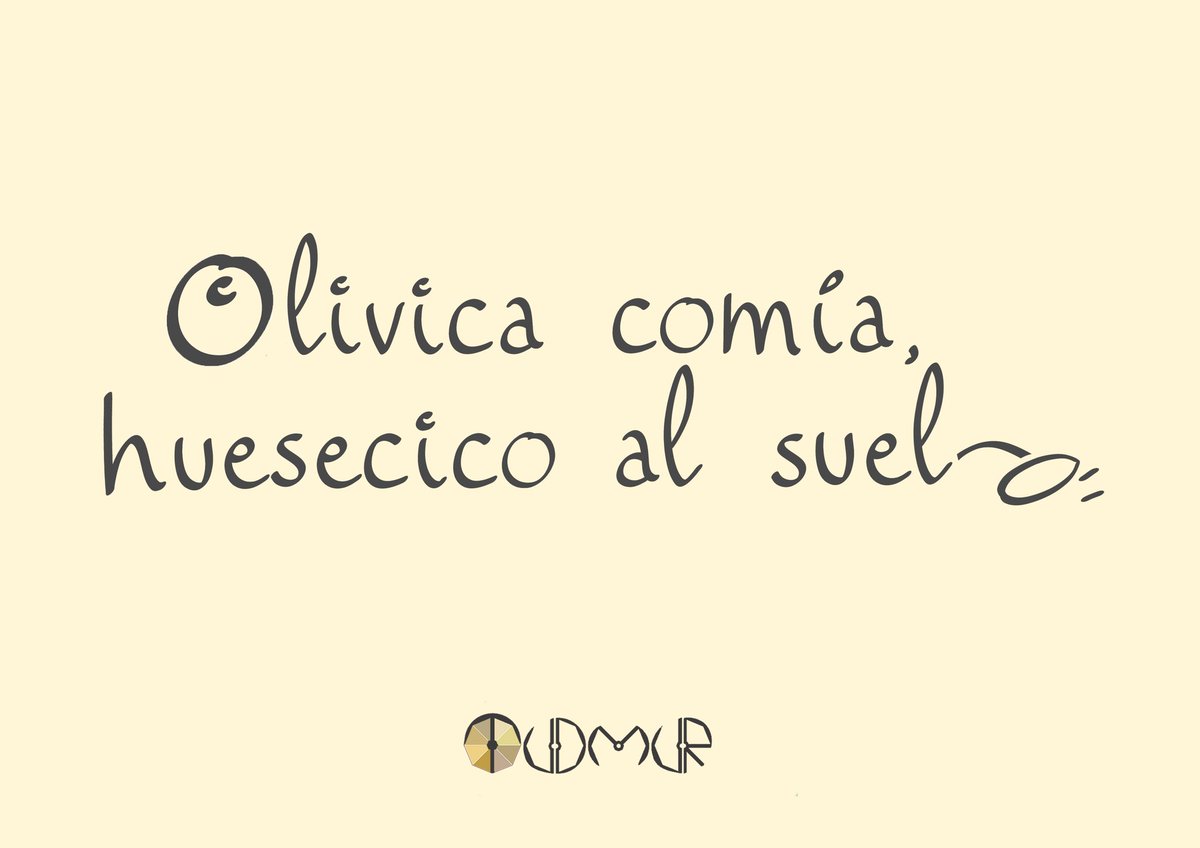 tudmur's tweet photo. 💪🏼 ”OLIVICA COMÍA, HUESECICO AL SUELO”|
¡A por el 2022 paisanic@s!
🎨@mumariloli
#InmaterialTudmur 🗣️ https://t.co/cPpeOvEOD4