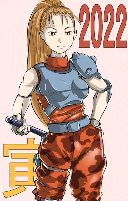 あけましておめでとうございます。 寅年といえばリン・クロサワ。虎影脚あるしね。 #avp #capcom