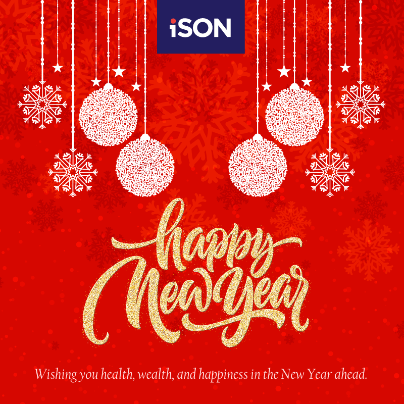 ISONGroup's tweet photo. We wish you a very happy, healthy, and prosperous new year!💥
#ison #HappyNewYear #happynewyear #newyearparty #weareison #Happynewyear2022 https://t.co/1TQEezkC1G