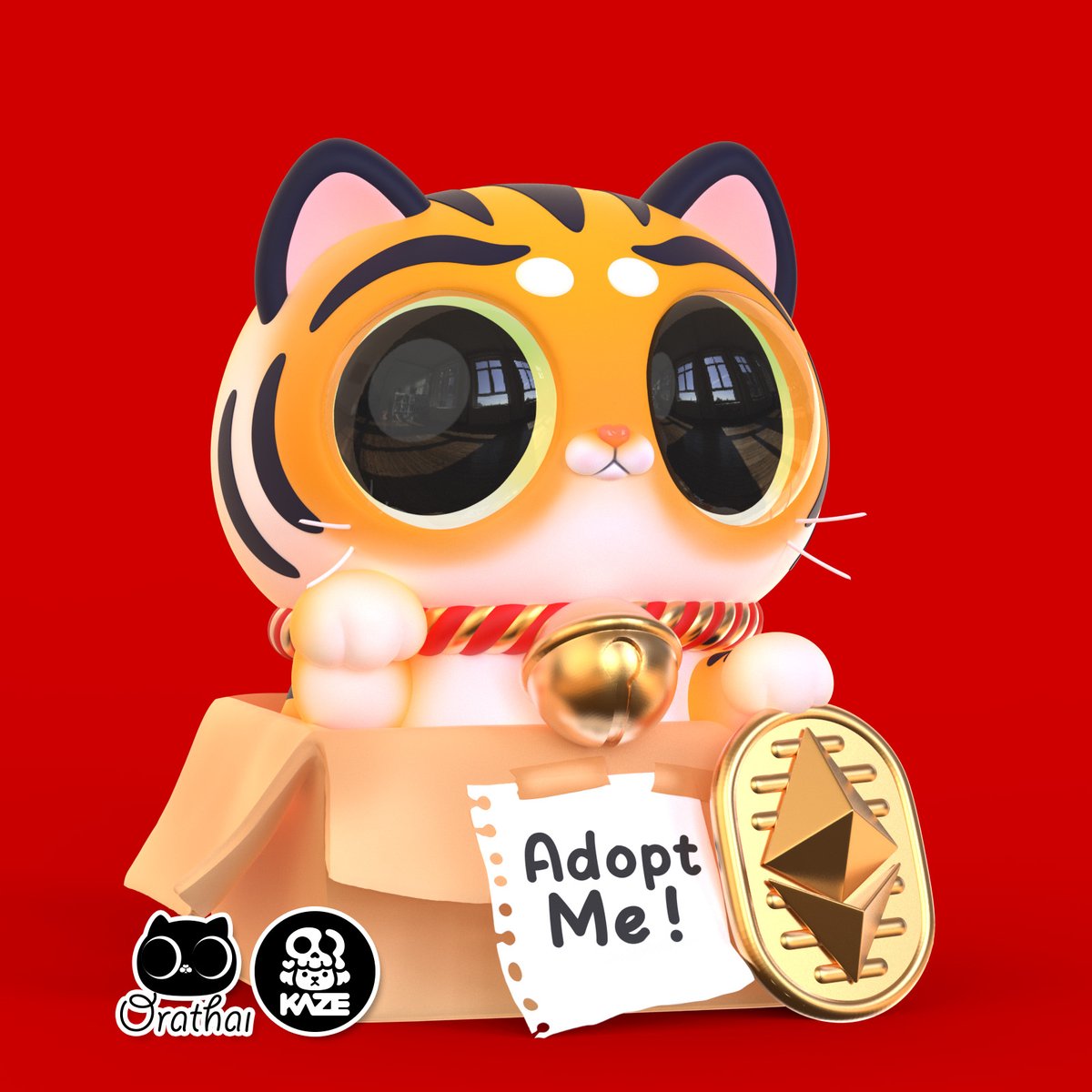 Orathai : Happy  New Year 2022
opensea.io/assets/0x495f9…