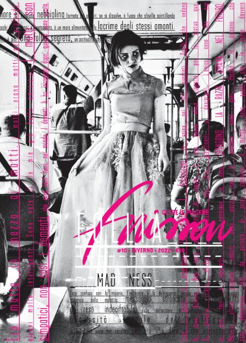 <a href="/Frisson_Mag/">Frisson_Mag</a> 10 è fuori. Ma proprio fuori di testa🤯
Il nuovo "madness issue" vi aspetta con una (doppia) cover a scelta e dei contenuti pazzeschi 💣
.
FOLLIA. La nostra versione💥
.
Preorder aperto👇🏻
bit.ly/32GSdRW
.
.
#frissonmagazine #oltreilpiacere #follia #madness