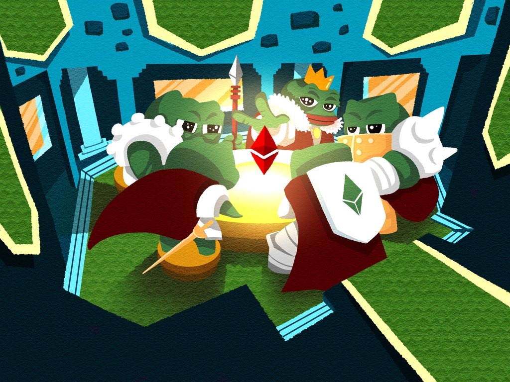 Artwork on Foundation Mo.8.
First drop on this year.

“King Pepe of the Round Table”

foundation.app/@Theoutline/~/… 

#NFTCommmunity #NFTs