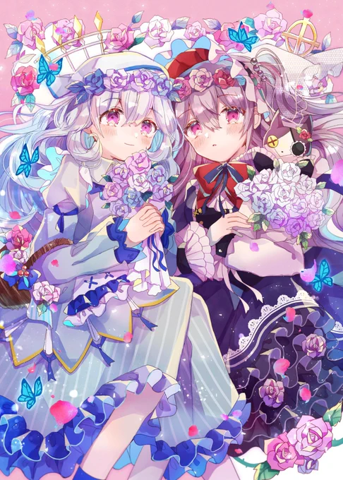 ℝ𝕠𝕤𝕖 𝔾𝕒𝕣𝕕𝕖𝕟🌹
エレオノールさんとミスティカちゃん! 