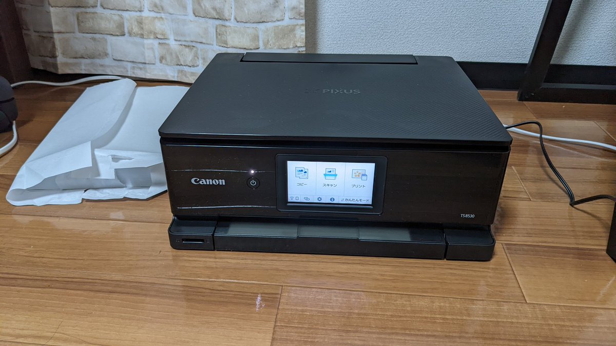 cheap_chicken's tweet image. そういえばプリンター買いました。
なんか製本したい