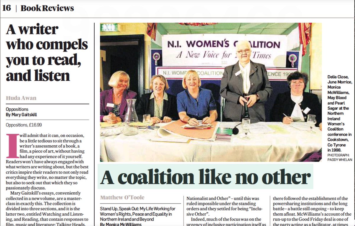 kicking off 2022 with my first piece in print (!)

i have a short review on 'oppositions' by mary gaitskill in <a href="/IrishTimesCultr/">Irish Times Culture</a> this morning 🌷