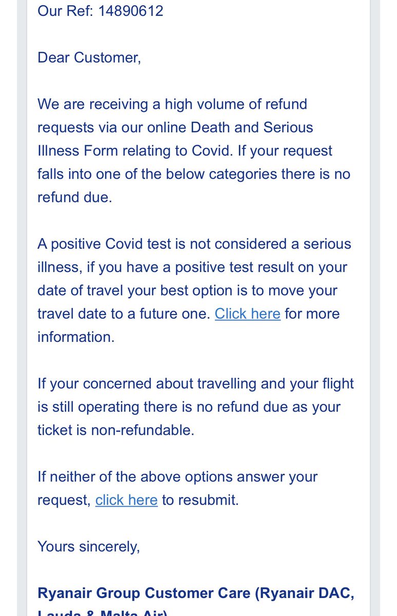 icearmor_'s tweet photo. Grazie #ryanair per sottolineare che il Covid non è considerata una malattia grave e quindi non posso avere il rimborso del biglietto
Però, ovviamente, non posso salire sull’aereo se positiva

Buon Anno!!! #Buon2022 https://t.co/4sDe257CI2