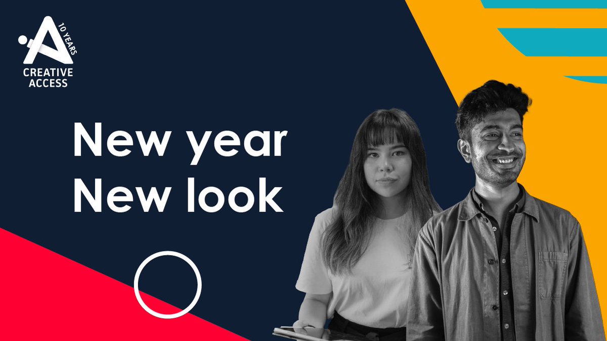 #HappyNewYear from everyone at the Creative Access team! 🎇

To celebrate our 10 year anniversary, we're starting 2022 in style with a brand new look!

If you want to make a change this new year, whether in your #career or your business, we can help: creativeaccess.org.uk