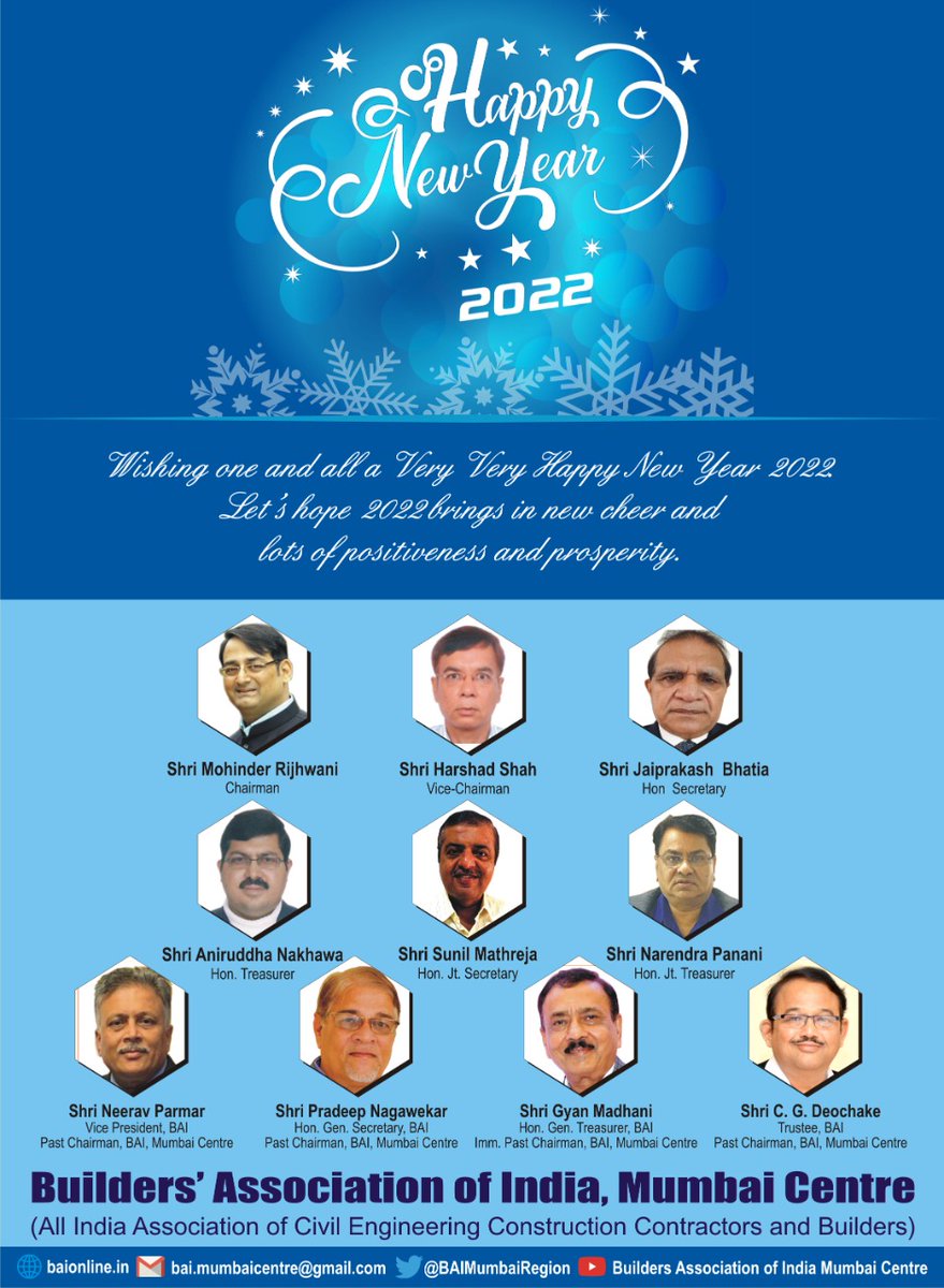 Builders' Association of India, Mumbai Centre tweet media