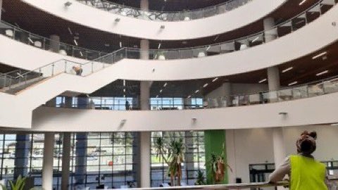 seleshi_b_a's tweet photo. @AbiyAhmedAli This is a spectacular library, named Abrhot, built as modern facility, capacity of 1.4 Million books, sitting reading space of 2000 at a time, located at the heart of Education and University corridor of Arat Killo. Congratulations #Ethiopia https://t.co/mbrUefcyjB