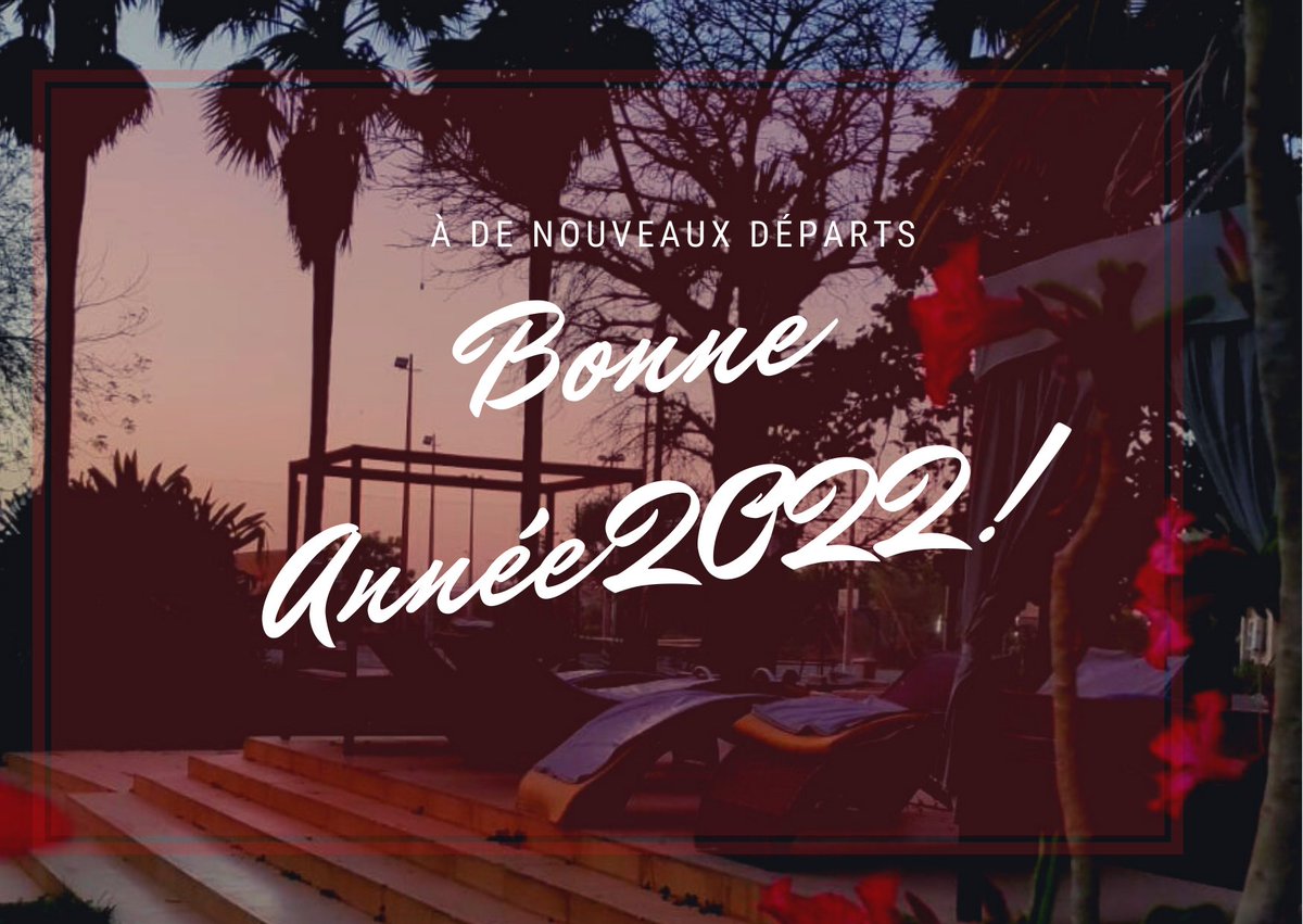 #HappyNewYear 
#bonneannee2022 
#MeilleursVoeux
