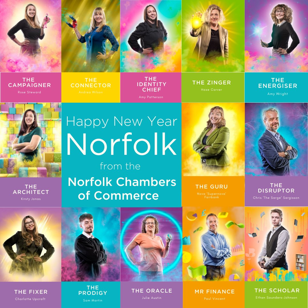 Wishing you all a very happy and healthy New Year!
We'll be here, ready to support you and your brilliant teams in 2022! 

#ChamberSupport #HappyNewYear #NorfolkBusinesses