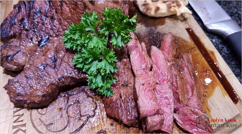 iq702020's tweet photo. I am going to spam you with how I fed my family to protect our immune systems ... @ProfTimNoakes
Buffalo Steak ... and Roosterkoek. 🤓
#ManKos https://t.co/hIw8xrgzbo