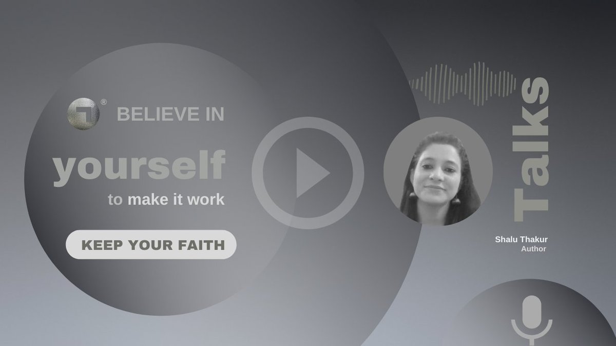 NE8x® Talks features:
Esteemed Author of 'The Journey of Unexplored Love', Shalu Thakur shares on believing in yourself to make it work and keeping your faith

Watch here: 
youtu.be/amOS316ph4k

Read her book:
amzn.to/3ey2Bhf