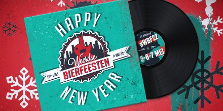Op een spetterend nieuw jaar! 
Dat we jullie in 2022 opnieuw mogen besmetten met bier &amp; feesten!! 💥🥳 #WBF22