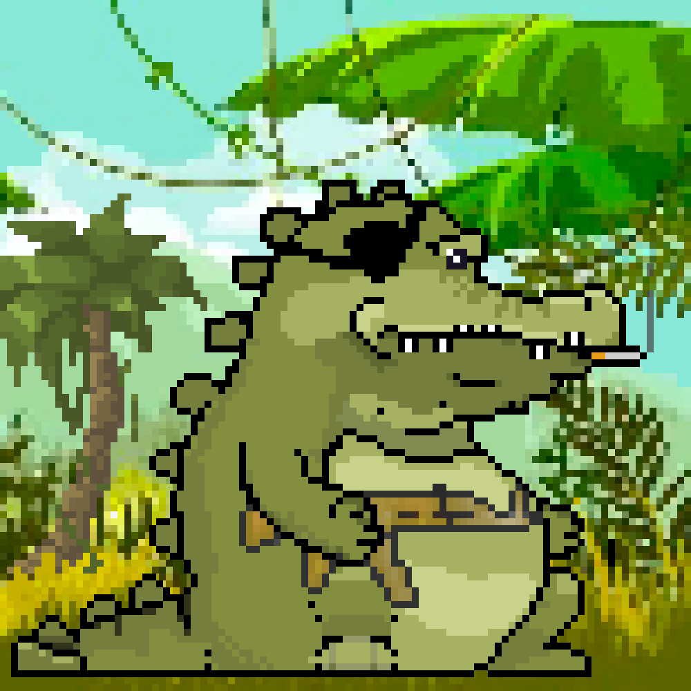 ZooVerseNFT's tweet photo. Happy new year from us and our gangster croc ! 

3D versions coming soon 👀

🐊🦏🦁🐻‍❄️ https://t.co/njeyMzSCxZ