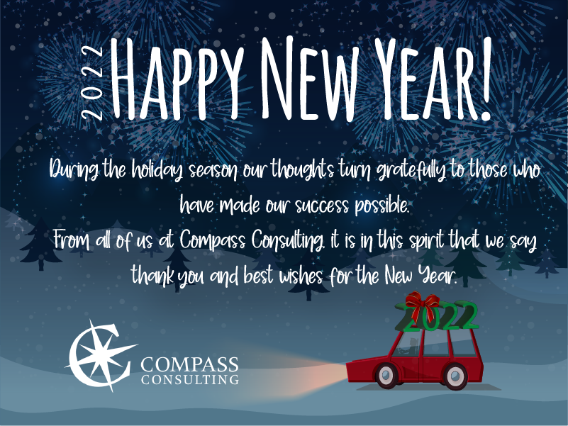CompassConsult's tweet photo. Happy New Year from all of us at Compass Consulting! https://t.co/9YpuYwA6EY