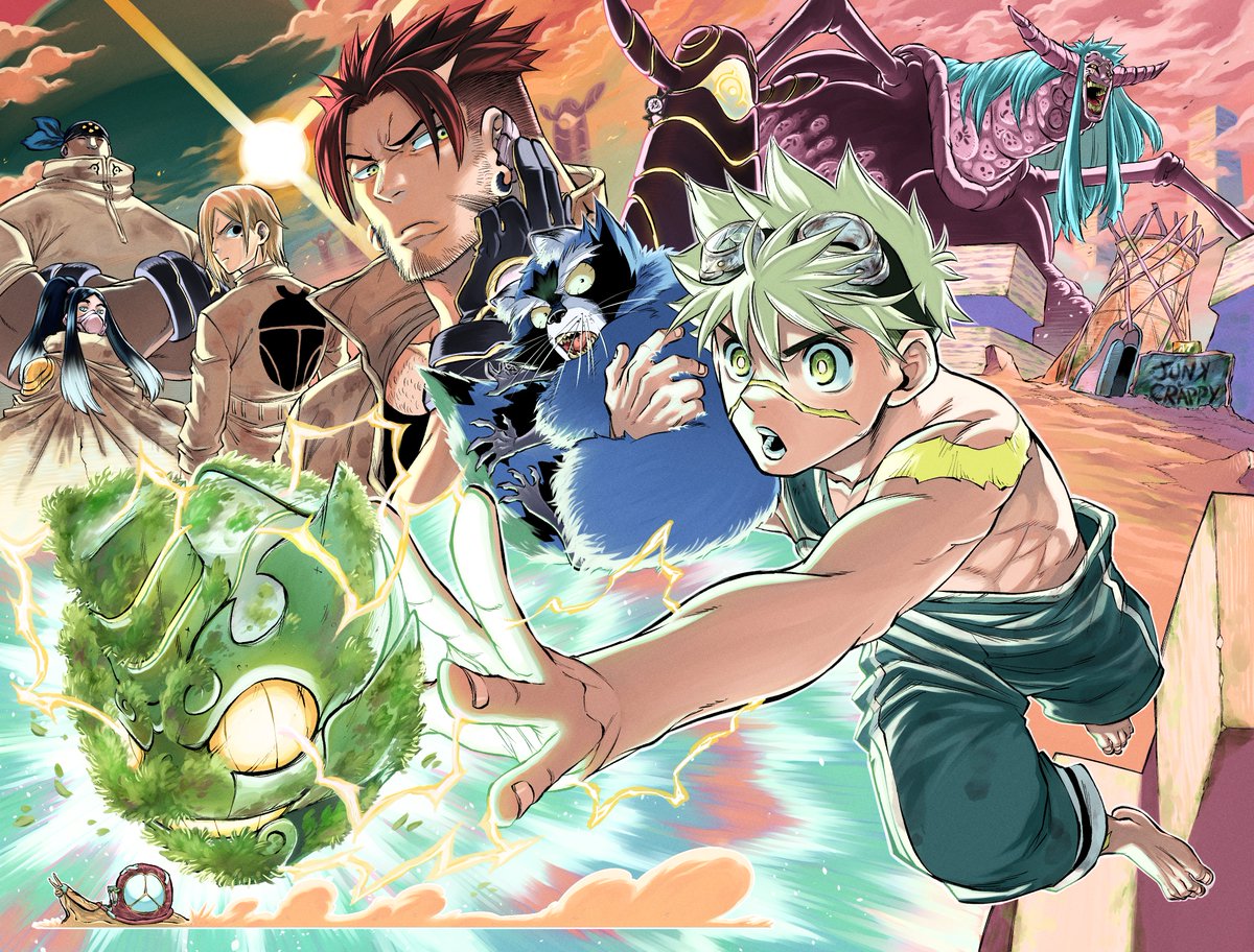 RIPPER - Ankama - Juin 2022

(RT appréciés)

Résumé : À la suite d’un cataclysme sans précédent, l’air est devenu irrespirable et des créatures hostiles ont pris le contrôle de la planète, forçant les derniers survivants à se retrancher dans une tour de fortune, le Bosquet. ⬇️