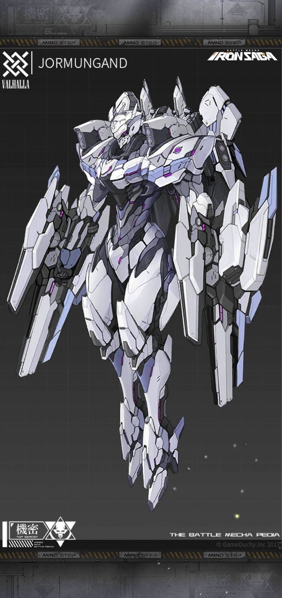 Andit93226294's tweet photo. I just shared the mecha 「Jormungand RGK」 #IronSaga https://t.co/S64VtzFnWB