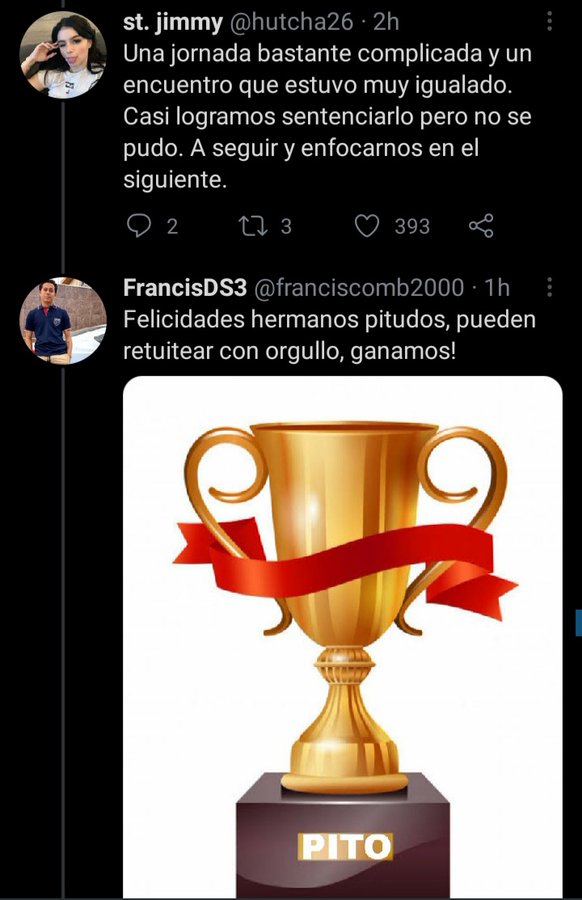 alguien: ¿y tú por qué usas twitter?
yo: