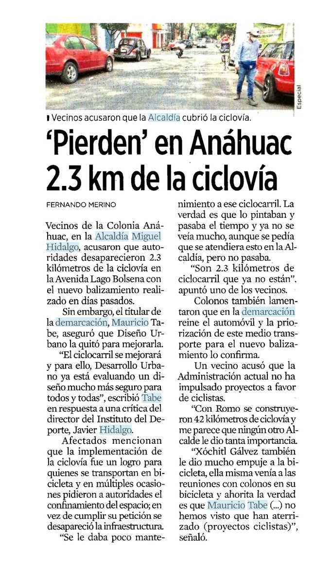 RegenteMH's tweet photo. Ya tienes el proyecto @mauriciotabe o estás mintiendo cómo siempre??????? Entre que el papá de @davidrola07  director de servicios urbanos vive en Lago Bolsena le estorba la ciclovía para sus negocios de abarrotes y pollo además  la ignorante de @NubiaMarhe se retrocedemos en MH https://t.co/2ewnvLQnsL