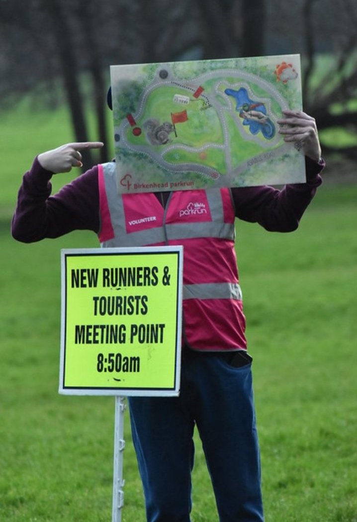 jon_rumley's tweet photo. First timers briefing @bheadparkrun this morning 😀

#bestside #mapface @parkrunUK 

📸 from the fantastic @coolairwarmsun (There is another showing 'awake' first timers 😂) https://t.co/kQzuT3FJEm