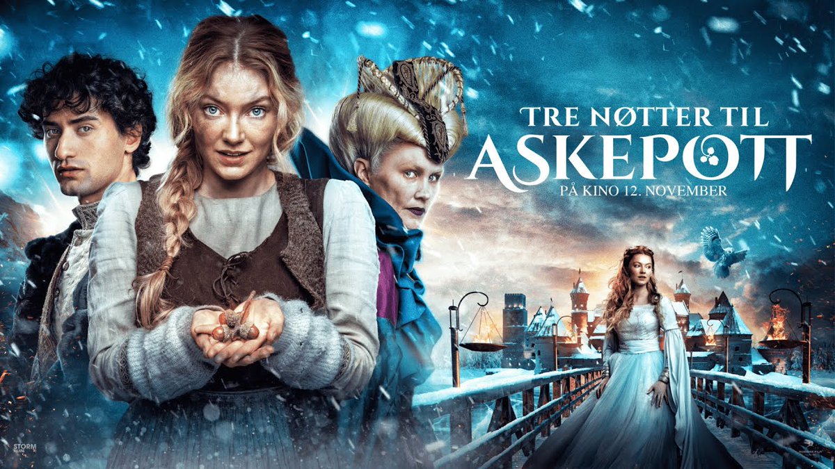 Анонс фільму: Три горішки для Попелюшки (Tre nøtter til Askepott/Three Hazelnuts for Cinderella) wo1demar-kino.blogspot.com/2022/01/tre-nt… Довгоочікувана прем'єра в Україні 🇺🇦 - вже 6 січня! #tradition #christmas #norway #nrk
