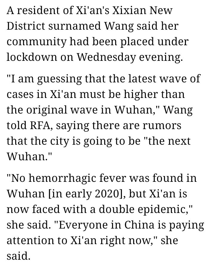 SimonPR_3's tweet photo. #Lockdown & #Desinfektion der Stadt im großen Stil, ähnlich #Wuhan 2020..
#HämoragischesFieber& #Covid in #Xian, #China.
Klingt #beunruhigend, va weil, falls da mehr ist, falls tats neue #biologische #Gefahr,kann man sicher sein, daß China #vertuscht🤔
https://t.co/sAWM3X5WRB https://t.co/I4XWKiW7qH