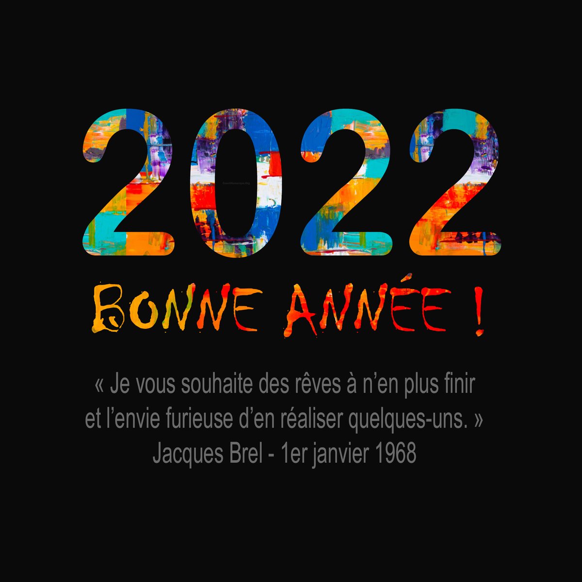 Bonne année 2022 à tous et à toutes ! « Je vous souhaite des rêves à n’en plus finir et l’envie furieuse d’en réaliser quelques-uns. » #mis78 #coachnum #leptitguide #numericusio #lesbaladesrambolitaines #lesptitsmarches #lesptitscommerces #lesptitsrestaurants #telegraphe78