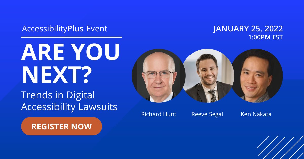 accessibility00's tweet photo. As we welcome a new year, we have opened registration for #AccessibilityPlus2022, which will feature monthly events dedicated to promoting actionable solutions in implementing accessibility initiatives. Register now for our first event on January 25th: https://t.co/csp78KpzFY https://t.co/23W0N41pcw