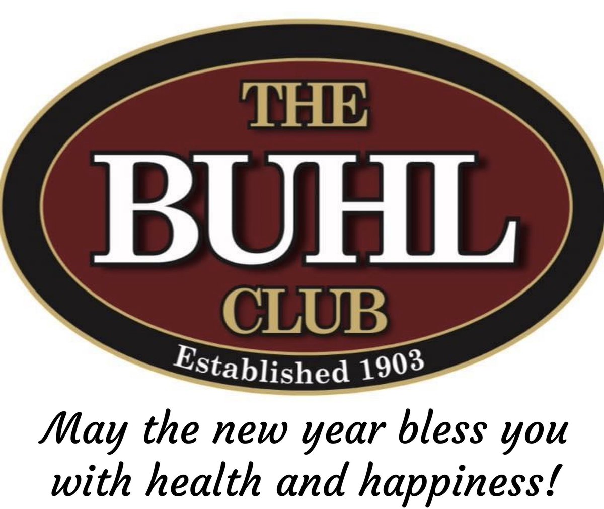 Happy New Year Buhl Club family! 🎉 
We are closed today to spend time with our family and friends but will be open on Sunday from 10:00am-2:00pm. 💪