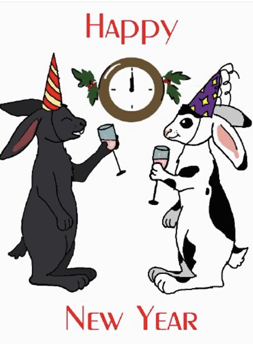 Rabbit Rabbit! Happy New Year! Chesster to get this year started. Now everywhere. YouTube youtu.be/eKdvRyVNZM4. Watch and see the wings flap.

#New Year #HappyNewYear #RabbitRabbit #newmusic