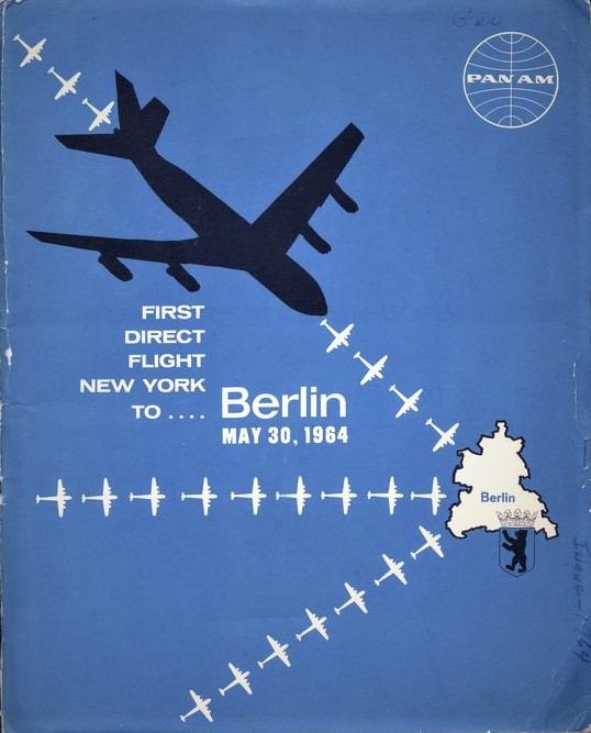 diemauerthewall's tweet photo. Press kit regarding PAN AM's inaugural first direct flight New York to Berlin on May 30, 1964.
#Berlin #PanAmerican #Tempelhof
#diemauerthewall https://t.co/hur10xQvJ1