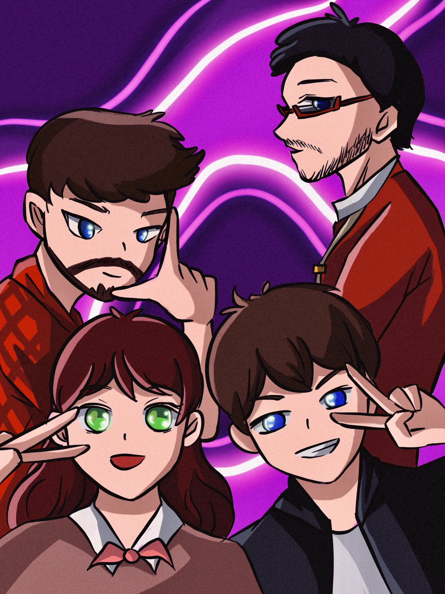 PandaEllaBella's tweet photo. Miscommunications part 2! Couldn’t decide if I liked it with or without the glow :p

#captainsparklezfanart #karacorvusfanart #x33nfanart #hbombfanart https://t.co/wWLstw2vwz