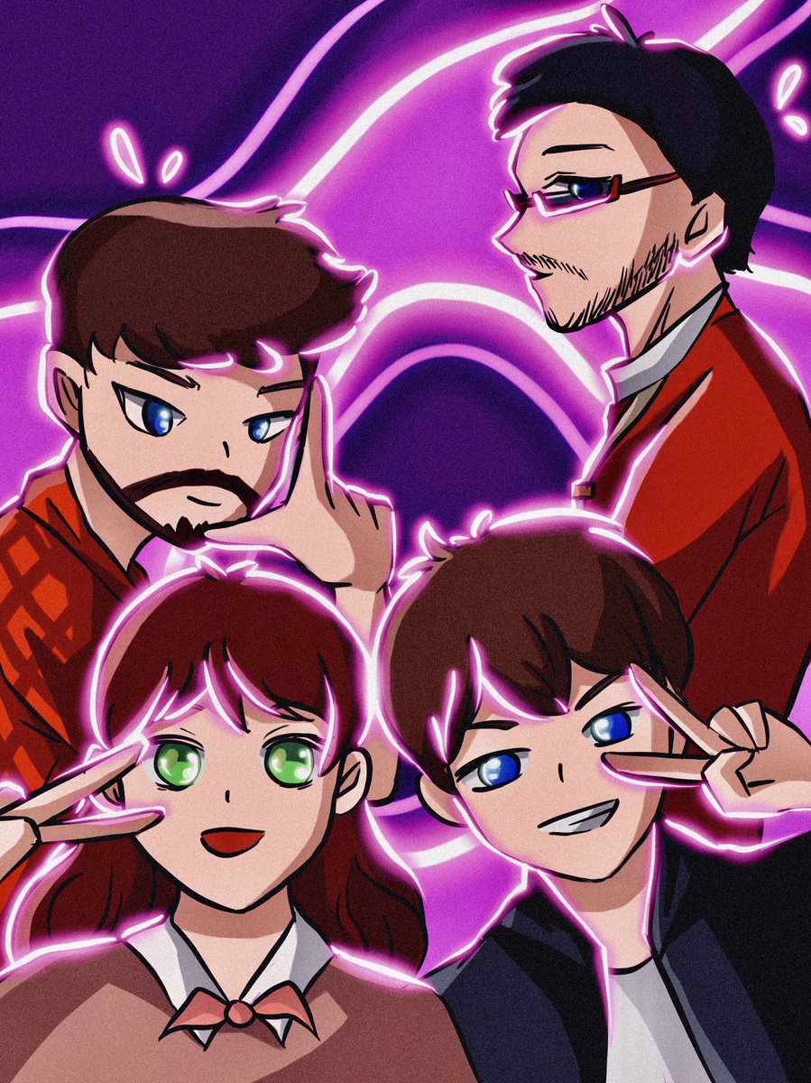 PandaEllaBella's tweet photo. Miscommunications part 2! Couldn’t decide if I liked it with or without the glow :p

#captainsparklezfanart #karacorvusfanart #x33nfanart #hbombfanart https://t.co/wWLstw2vwz