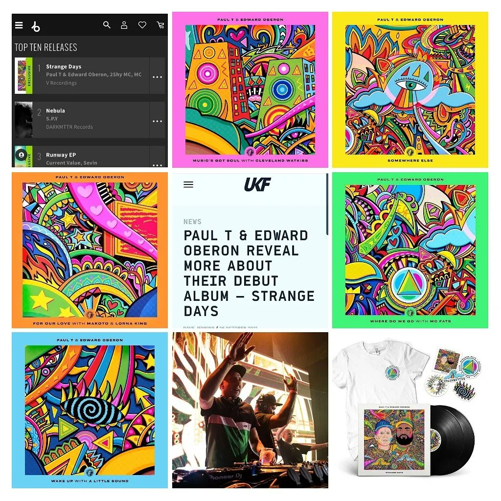 Paul T & Edward Oberon tweet media