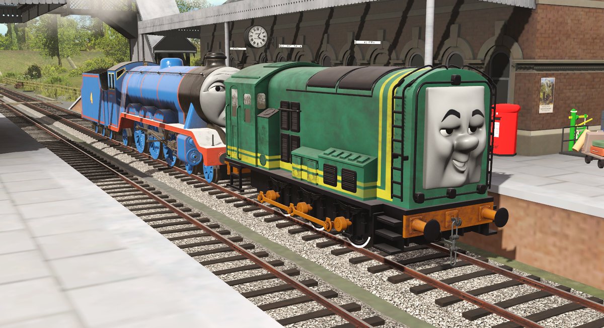 First new model of 2022 - TVS Paxton! Commissioned by me, modeled and textured by @BabyKnuckKnuck with faces by @BigEngines87 -coming soon to The Locomotive Works, now available on their Discord server!
