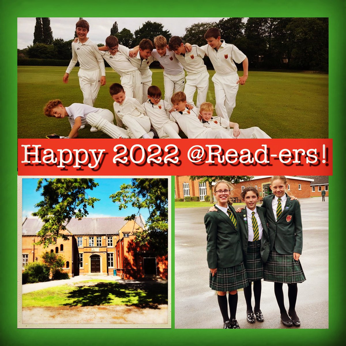 From Head, Ruth Ainley: “Happy 2022 Read, & to new families joining us after many successful taster days. Thank you for your support & the precious gift of ‘family’; the hallmark of Read. We can’t wait to see you all on Weds 5th Jan. Till then, best wishes for the start of 2022.”