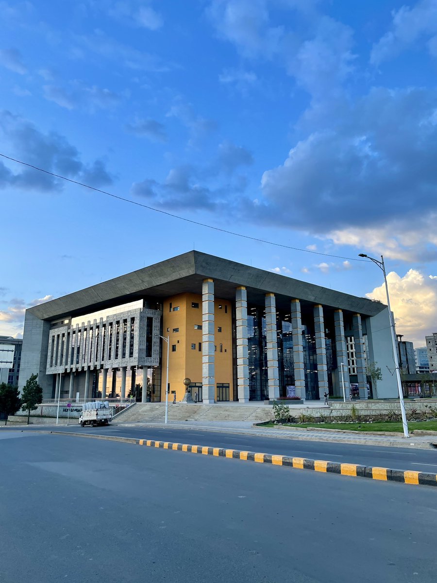 SolomonMKassa's tweet photo. Today, Abrehot Library was inaugurated in Addis. The interior &amp; exterior design displays a mesmerizing look! The amazing exterior design with a concrete finish to give it a natural look mixed with exquisite facade that displays Ethio alphabets gives it an elegant &amp; authentic look https://t.co/unLhhqsx5q