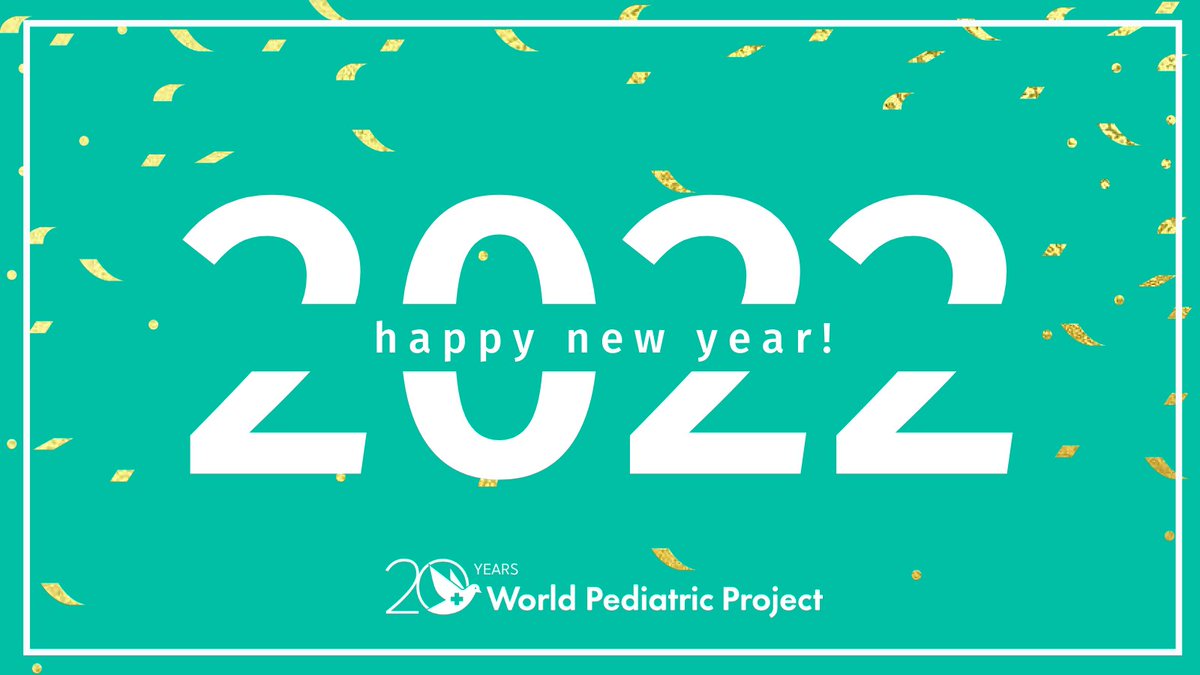 Wishing each of you a happy and HEALTHY 2022! Happy New Year!