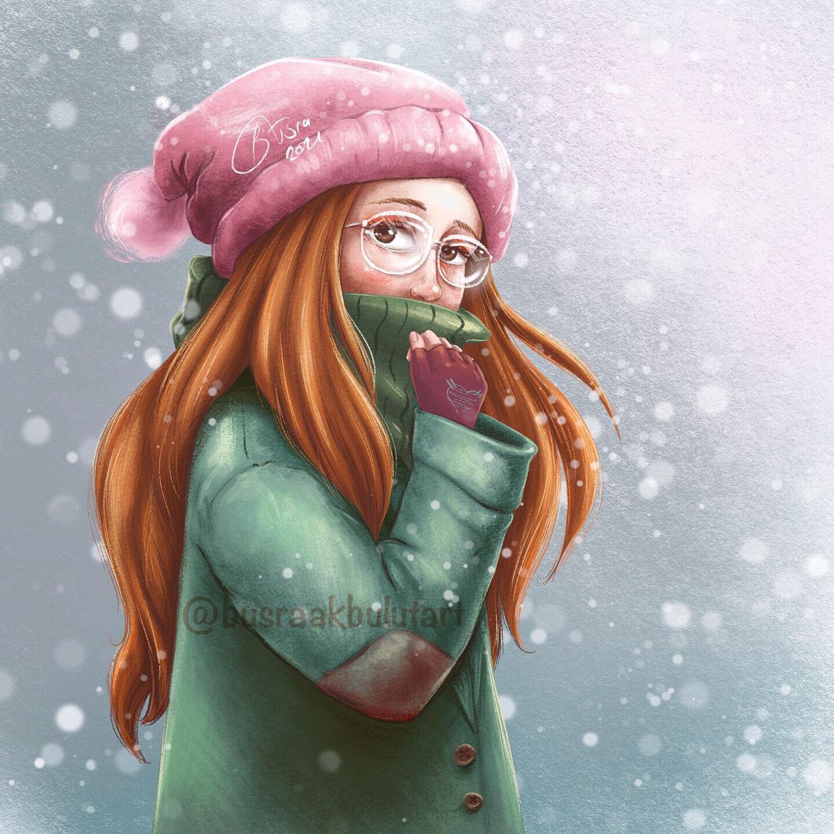 #winterstyle <a href="/Procreate/">Procreate</a> #busraakbulutart