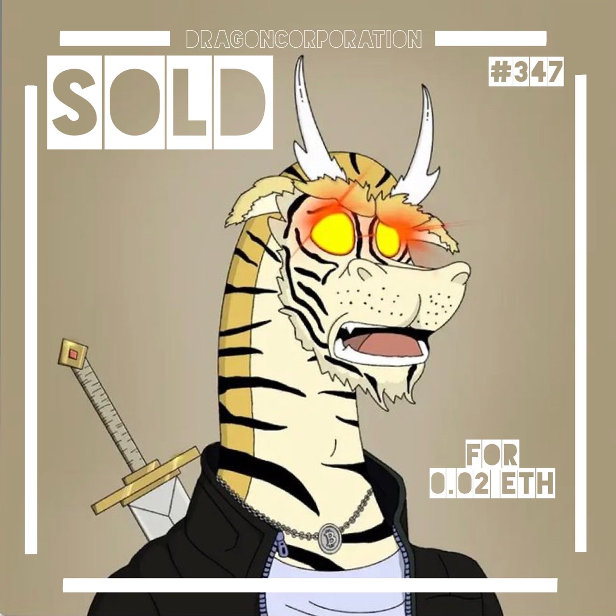 two more dragons sold! get one before the floorprice raise 🚀🔥
profit from many holder benefits 🤩

#nftart #nft #nftart #nftsold #opensea #OpenSeaNTF #NFTCommunity #NFTCollection #nftcollectors #Crypto #Ethereum