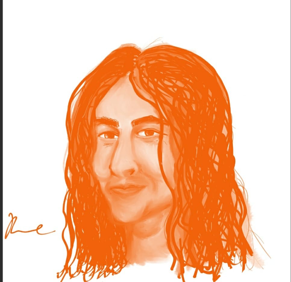 StarFeral's tweet photo. Started my #fadd2022 project today. 31 face (one a day) starting with this one of #mikeinez of Alice in Chains. https://t.co/gg4YfnWPF9